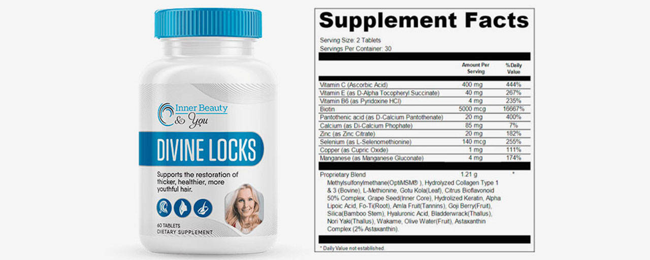 Divine Locks Supplement Facts
